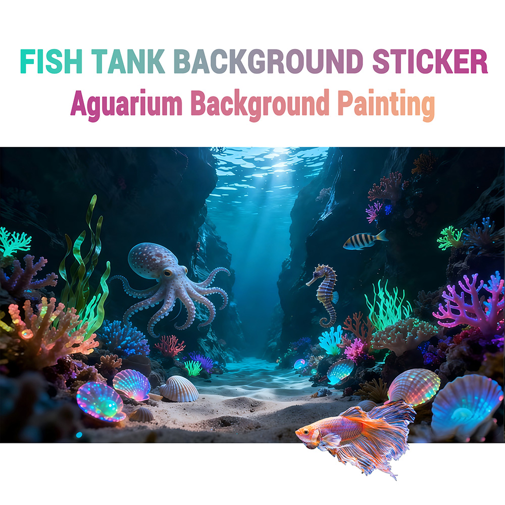 Aquarium Fish Paradise - Octopus Canyon Paradise, Fish Tank Background