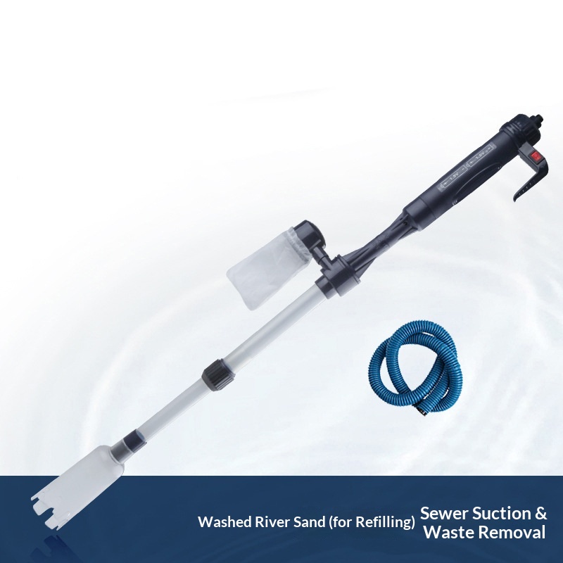 Gravel Vacuum Cleaner - 1Set Fish Tank Sand Remover Aquarium