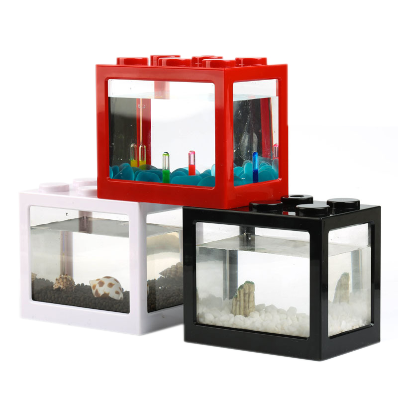 7 Color Mini Aquarium Betta Fi - огляд і ціна Aquarium Goldfish