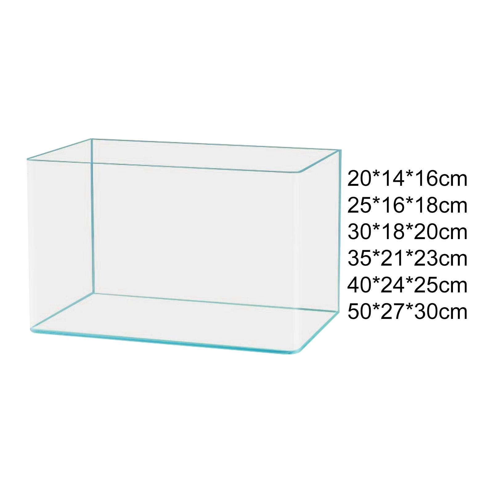 Clear Glass Fish Tank Decorati - огляд і ціна Aquarium Goldfish
