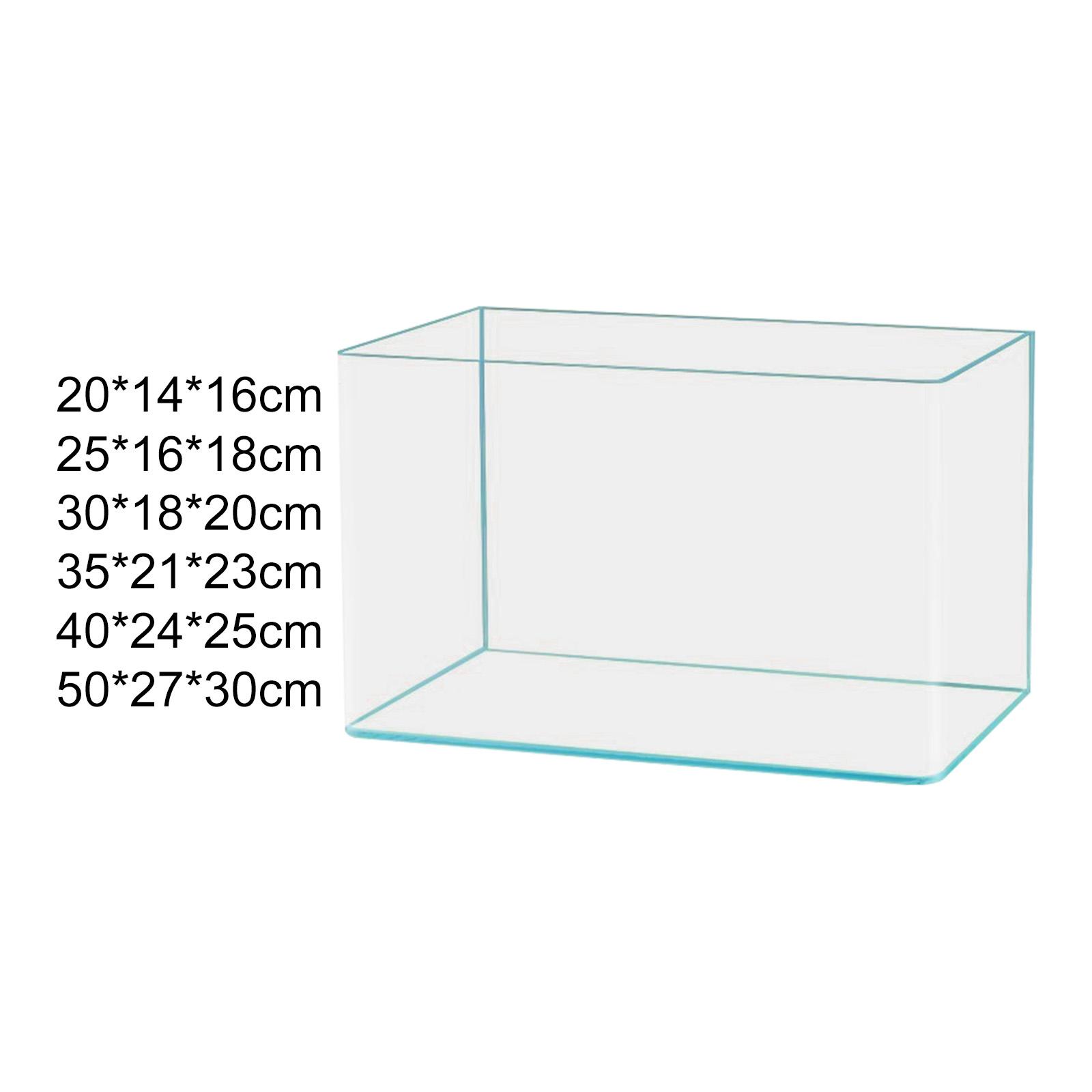 Clear Glass Fish Tank Decorati - огляд і ціна Aquarium Goldfish