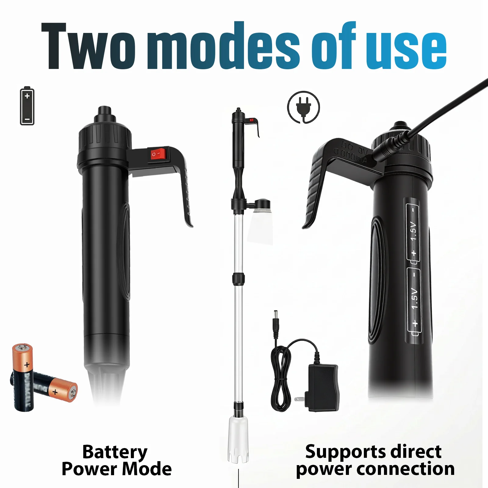 Aquarium Vacuum Gravel Cleaner - огляд і ціна Gravel Vacuum Cleaner