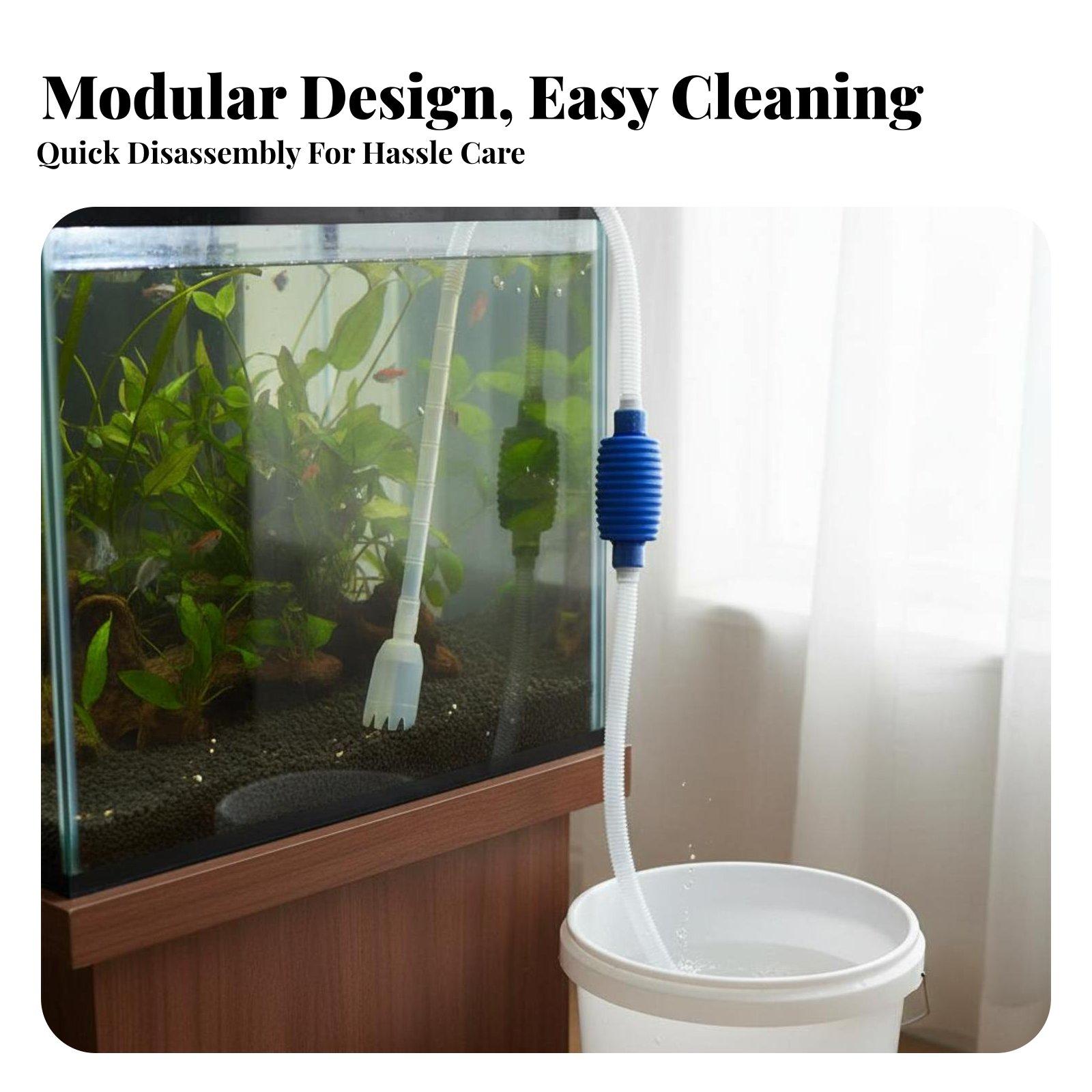 Fish Tank Cleaner Siphon Pump  - огляд і ціна Gravel Vacuum Cleaner