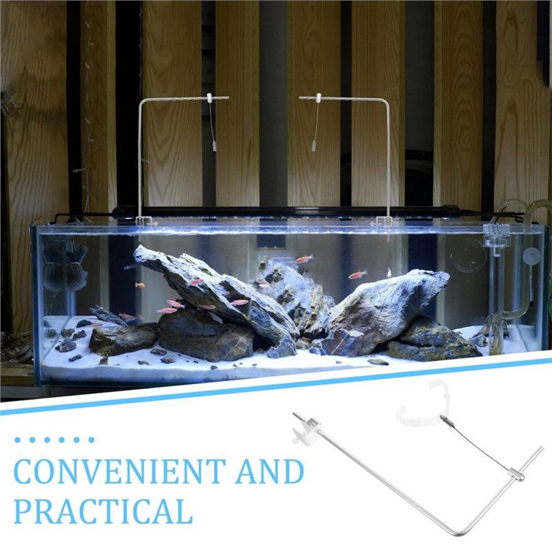 AB41-2Pcs Fish Tank Light Rack - огляд і ціна Aquarium Fish Light