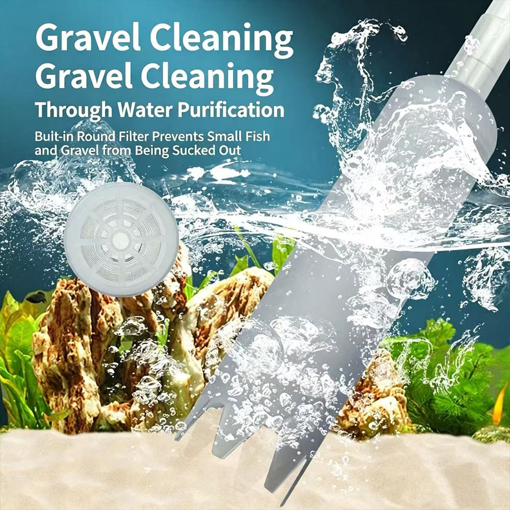 Aquarium Gravel Cleaner Siphon - огляд і ціна Gravel Vacuum Cleaner