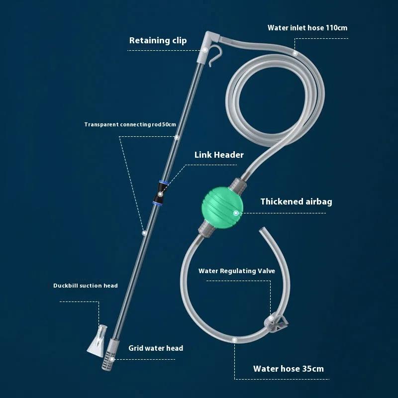 Aquarium Gravel Cleaner Syphon - огляд і ціна Gravel Vacuum Cleaner