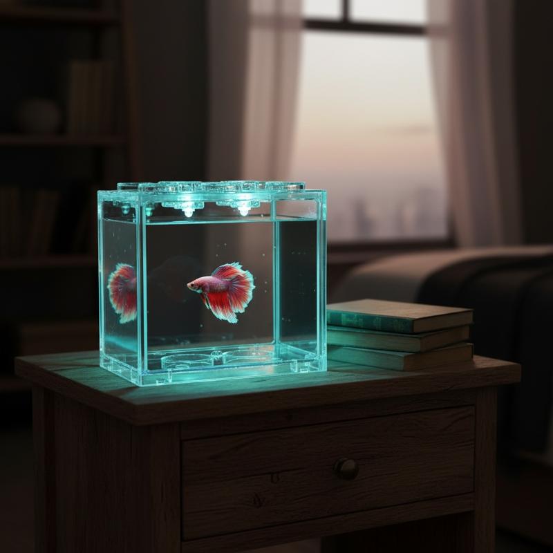 Mini Size Acrylic Fish Tank St - огляд і ціна Aquarium Goldfish