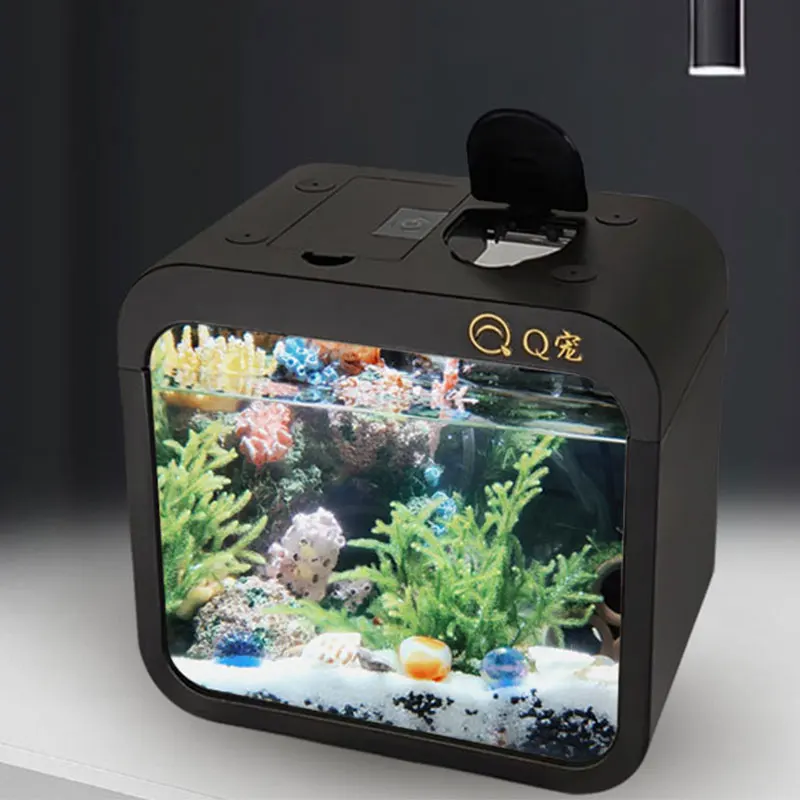 Desktop Transparent Acrylic Fi - огляд і ціна Aquarium Goldfish