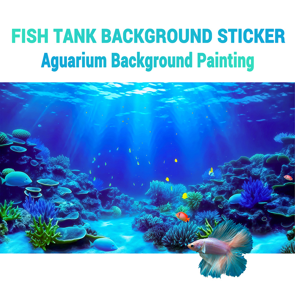 Coral Paradise, Fish Tank Back - огляд і ціна Aquarium Fish Paradise